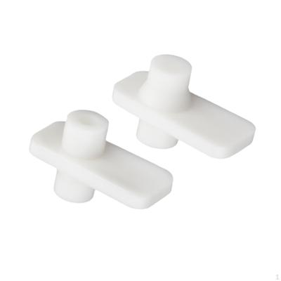 2x Refrigerator Tray Wheel Mounts Replaces Maintenance Easy Installation High Performance