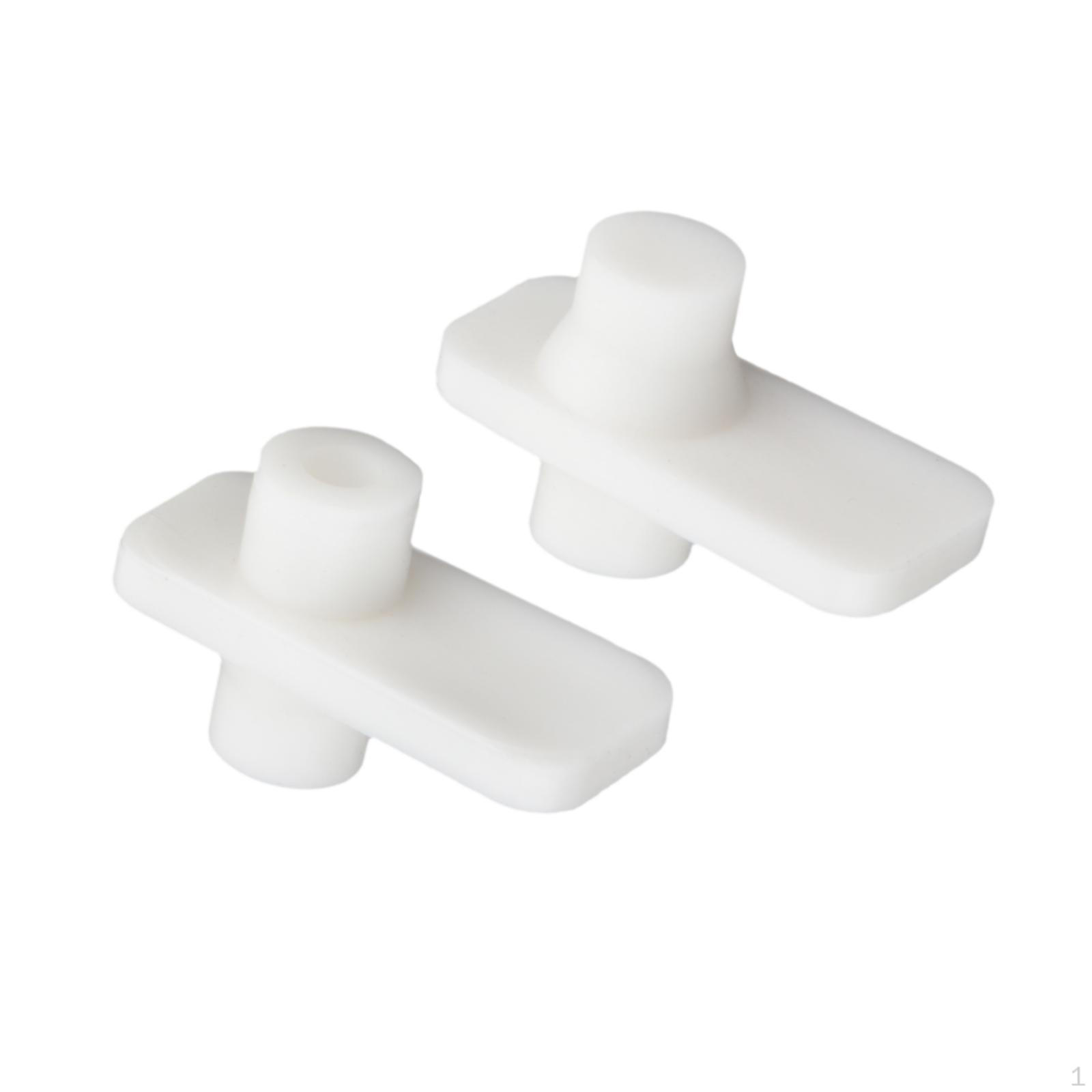 

2x Refrigerator Tray Wheel Mounts Replaces Maintenance Easy Installation High Performance