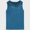 Women's Lace V-neck Camisole, Wide Shoulder, Sleeveless, Loose Fit, Large Size, 2021 Spring/Summer Trendy Inner Wear Top
