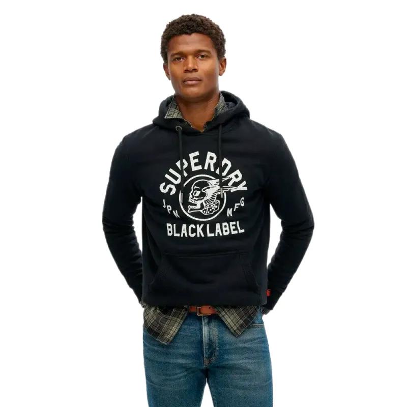 Superdry Herren-Sweatshirt Der Black Label-Reihe Groß - Bild 3
