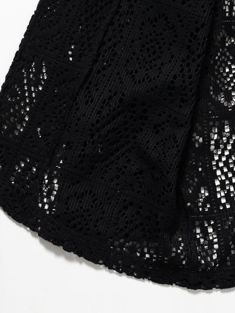 B:MING LIFE STORE by BEAMS Women's Lace Tailored Jacket (Sizes S-M) Black