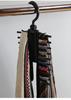 20row Tie Hanger Belt Storage Rack Men's Tie Adjustable Rack Closet Holder Household Organizer Racks