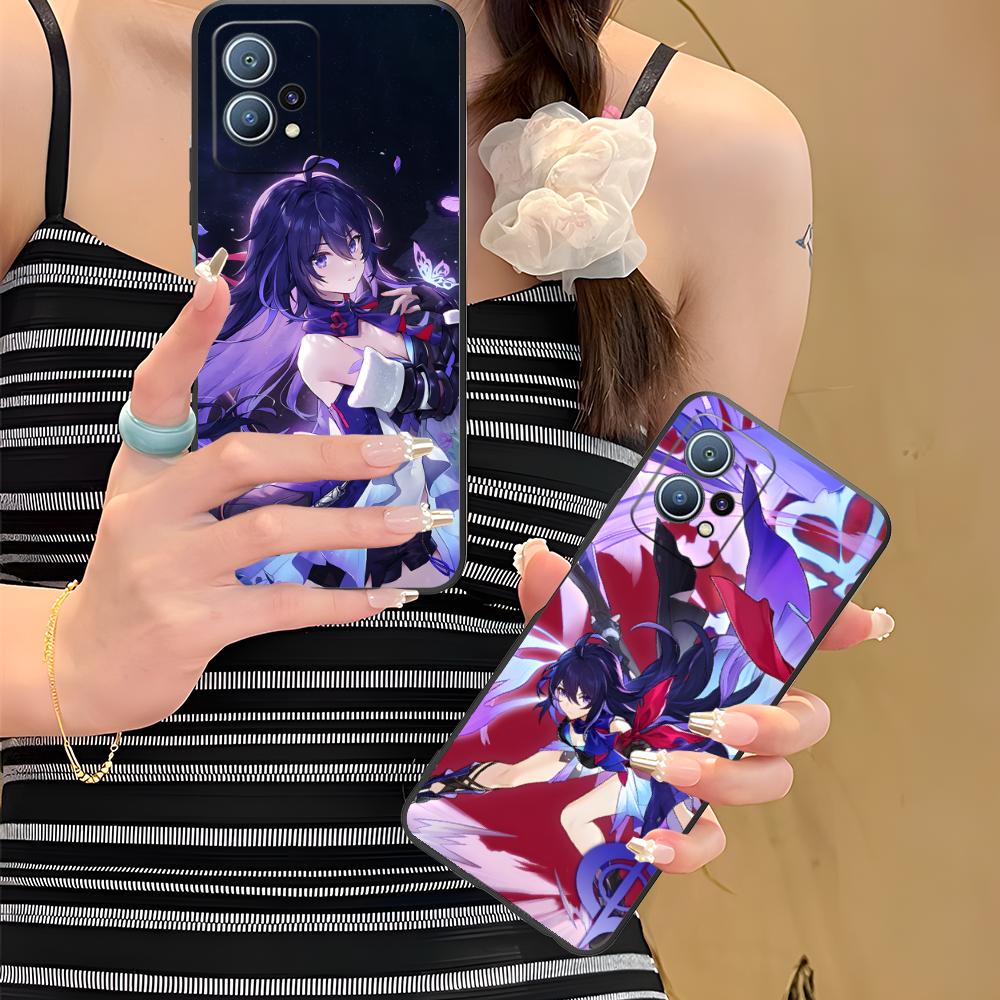 HSR Seele Matte TPU Mobile Phone Case for Huawei P60 P50 P40 P30 P20 P10 P9 P8 Pro Lite Plus Colorful Printing Cover