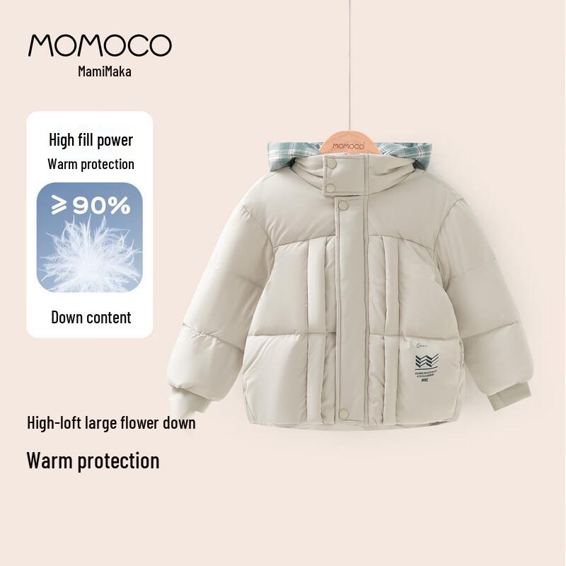 MOMOCO Boys' Trendy Duck Down Jacket