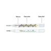 4Pcs Medical Mercurial Glass Thermometer Large Screen Clinical Measuring Equippment