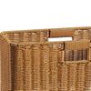 Decorative Japanese Basket for Storing Various Household Items with Handles