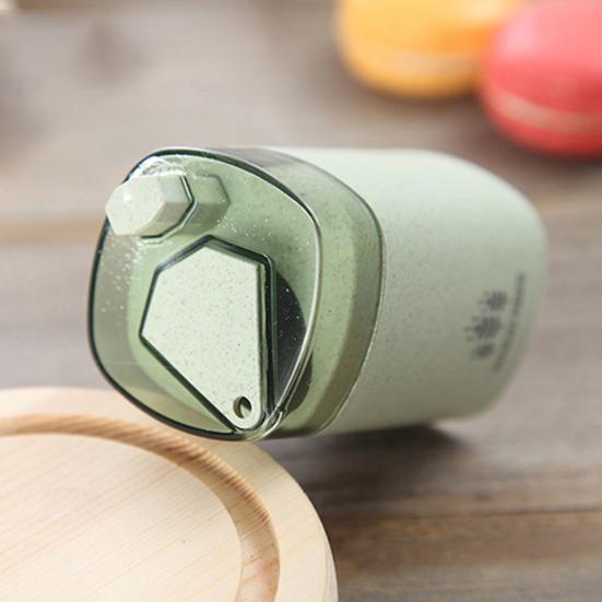 Fashion Plastic Straw Automatic Toothpick Holder Container Dispenser Home Decor