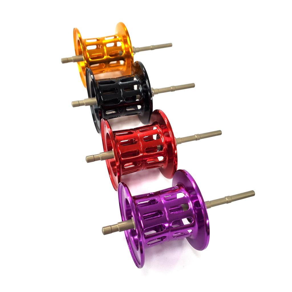 VISPREA Replacement Spool for Daiwa CC80 CR80 Baitcasting Reels Shallow Bait Finesse Metal Reel Reel for Bait Finesse and Lightweight YU301 / - Spool,