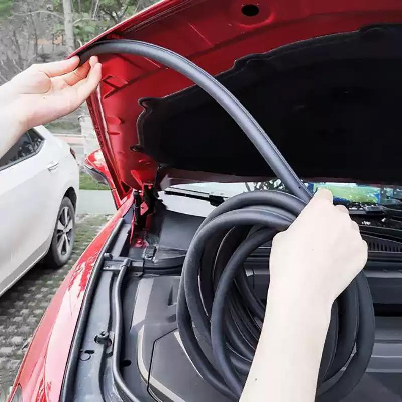 Universal Truck Door Rubber Seal Strip – Waterproof, Dustproof, Soundproof for Engine Hood & Trunk Medium D-type 3.5m