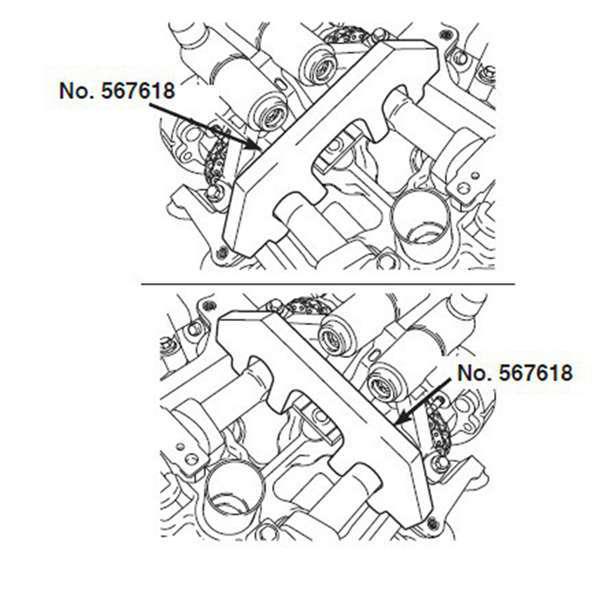 Ford Timing Tool for Edge, Mustang, Explorer, MKX 3.5L, 3.7L, V6 Engines