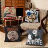Animation PPopeye SSailor Cartoon Cushion Cover Pillowcase Upholstery Sofa Throw Pillow Home Decor Pillowcas
