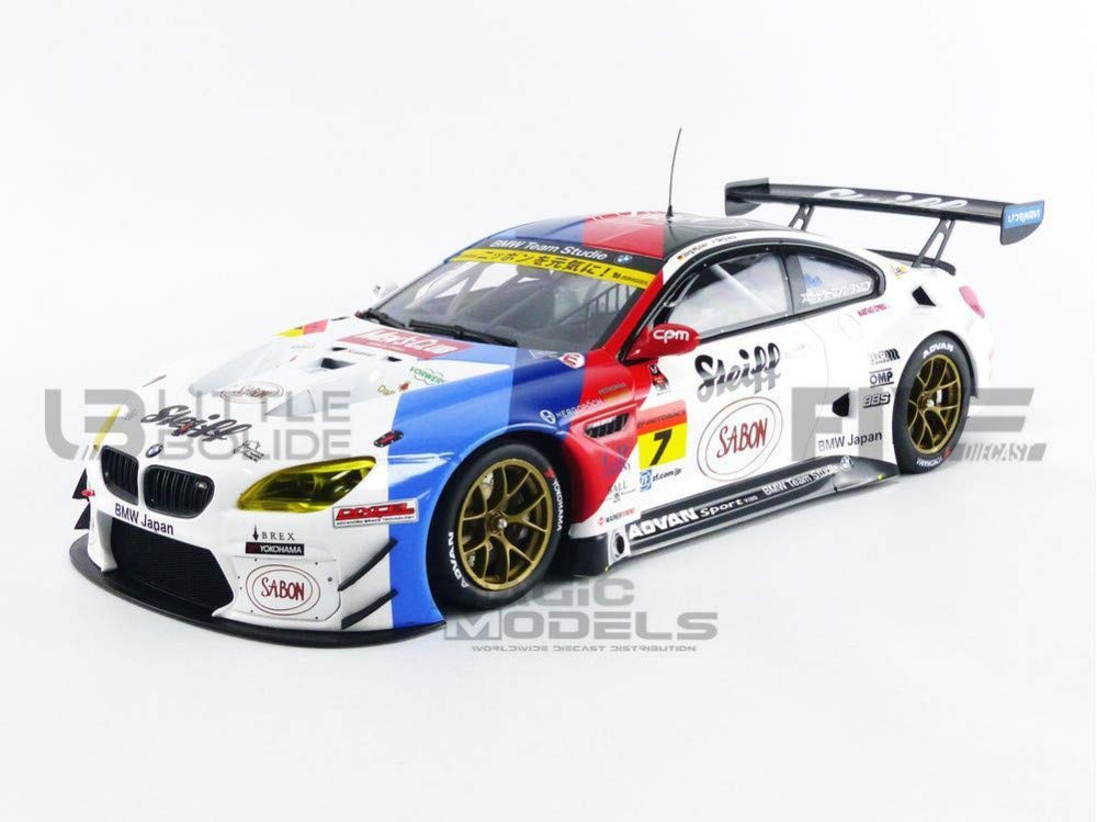 Minichamps scale BMW M6 GT3 2016 Super GT Championship Ara 1/18 #7 J. Muller/Seiji