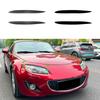 För Mazda MX-5 Miata NC 2009-2015 Bil Fram Strålkastare Ögonbryn Ögonlock Skydd ABS Dekaler Strålkastare Ögonbryn