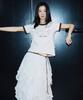 Nigaennikol Layered Frill Tulle Long Skirt_Ivory