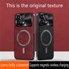 For Xiaomi Redmi K70 5G/Poco F6 Pro 5G Case Compatible with MagSafe PU TPU PC Phone Back Cover with Metal Lens Frame