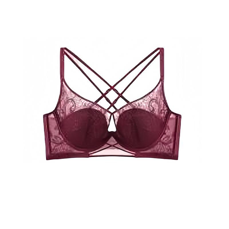 

Женский кружевной комплект нижнего белья: Предотвращающий провисание, Поддерживающий, Полное покрытие, Чистое желание - Стиль 87 38/85 BC Tong Cup, single piece