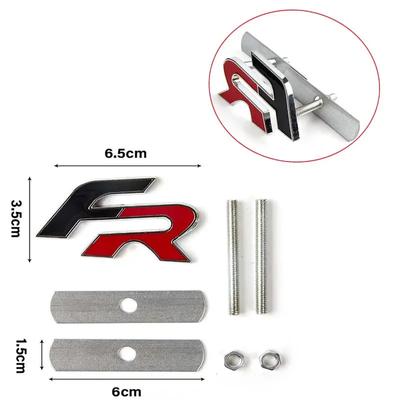Metal 3D FR Car Sticker Emblem Badge for Leon FR+ Cupra Ibiza Altea Exeo Formula Racing Car Accessories Car Styling