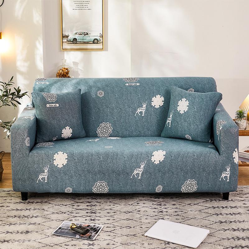 

Тканевая эластичная диванная подушка Four Seasons, кожаное полотенце для дивана, одноместное, полностью покрытое, комбинированное, универсальное 90-140cm