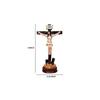 Jesus Christ Idol for Home/ Living Room/ Prayer Room/ Gifting (Brown ,1.75X3.25X6 Inches)