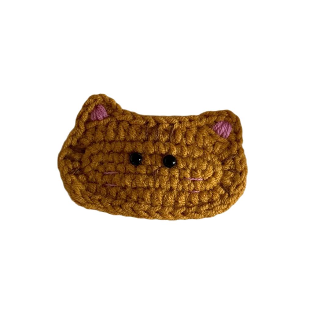 1PC Yarn Knitted Hair Clips with Dog and Cat Designs Fashion Hair Accesories for Everyday Wear or Special Occasions