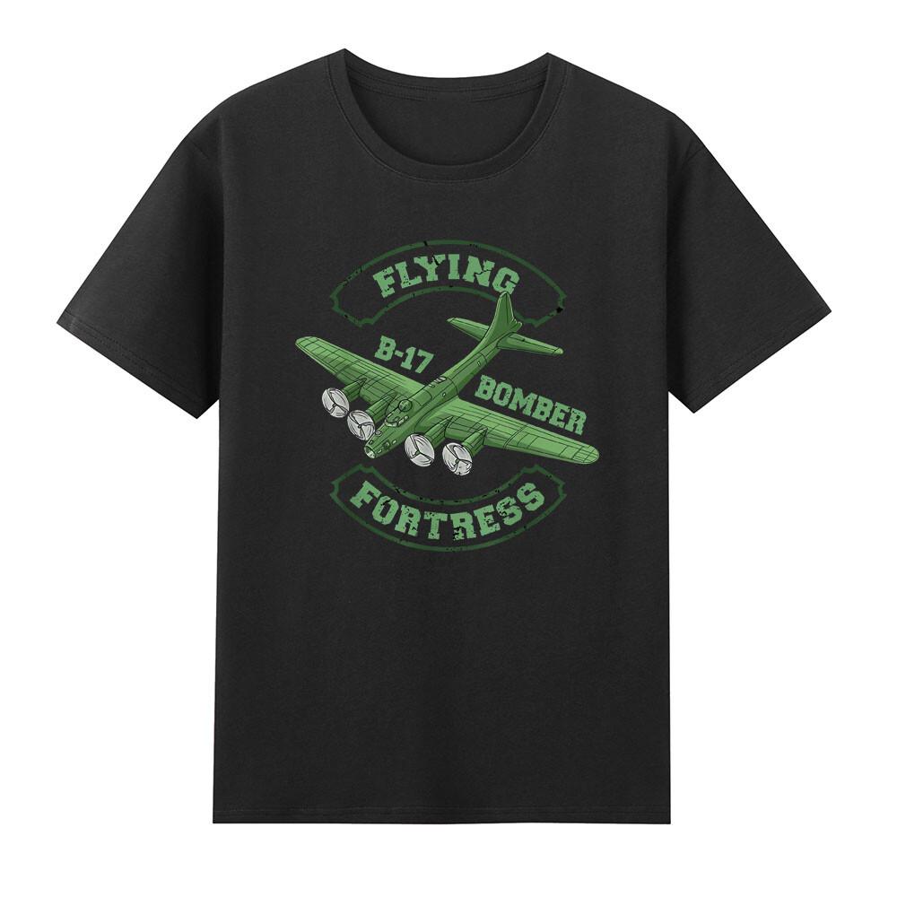 Flying B17 Bomber Funny Ww2 Plane Aviation Airplane Graphic Retro Unisexs Tshirt S