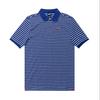 Blue And White Striped Versatile Comfortable Short Sleeve Knit Top Men Tops 727690-455