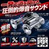 Hyack Air Horn, High-Volume Air Horn, Yankee-Style Horn, Car Horn, Bear-Repellent Horn, Dolce (24V Black)