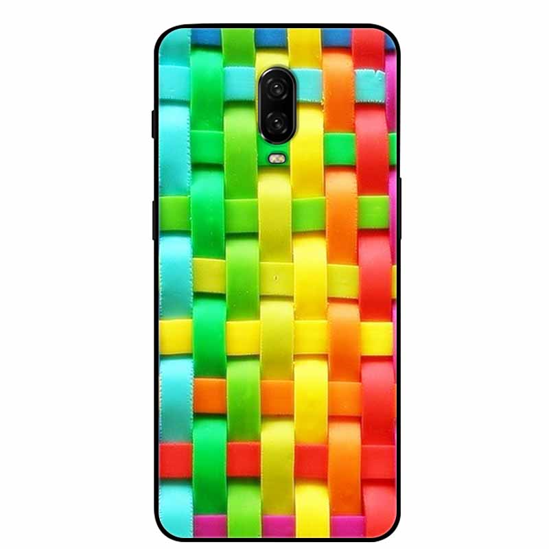 For Oneplus 6T Case Silicone Lovely TPU Soft Phone Cover for One Plus 6 6T Protective Back Shells oneplus6T Cute Cats Funda Capa