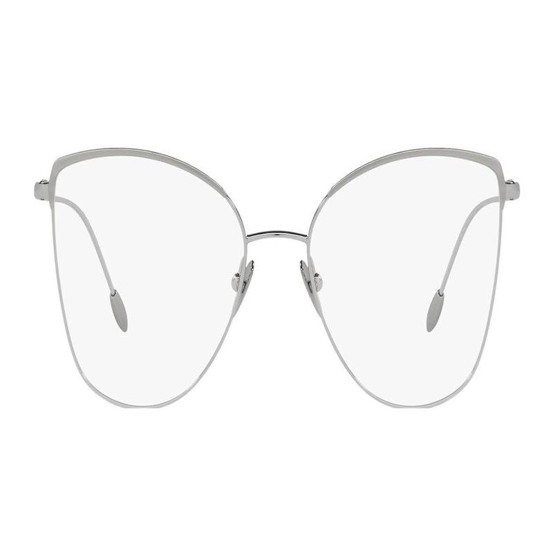 Armani GIORGIO butterfly metal flat glasses silver optical glasses