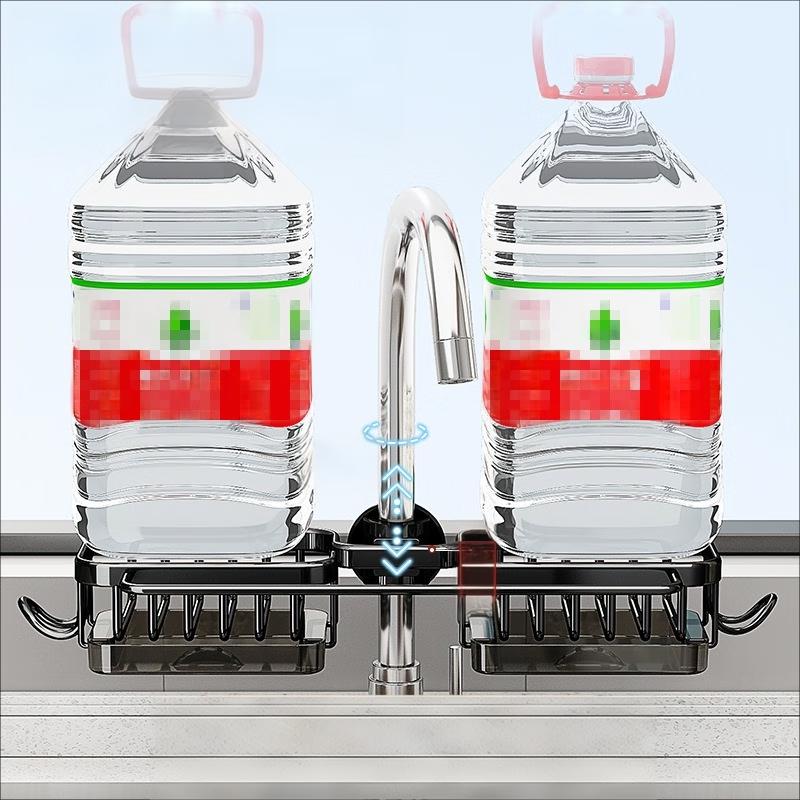 Weipello Kitchen Faucet Storage Rack