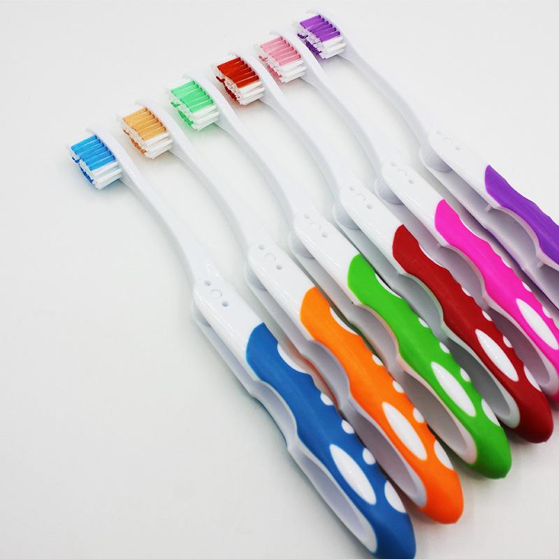 Hygiene Oral Portable Disposable Foldable Travel Camping Toothbrush Hiking Tooth Brush Tooth Cleaning Tools Folding Toothbrush