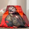 1pc Easy-Care Naruto Blanket, Perfect for Couch, Bed, Home, Travel & More, Warm & Durable Printed Blanket