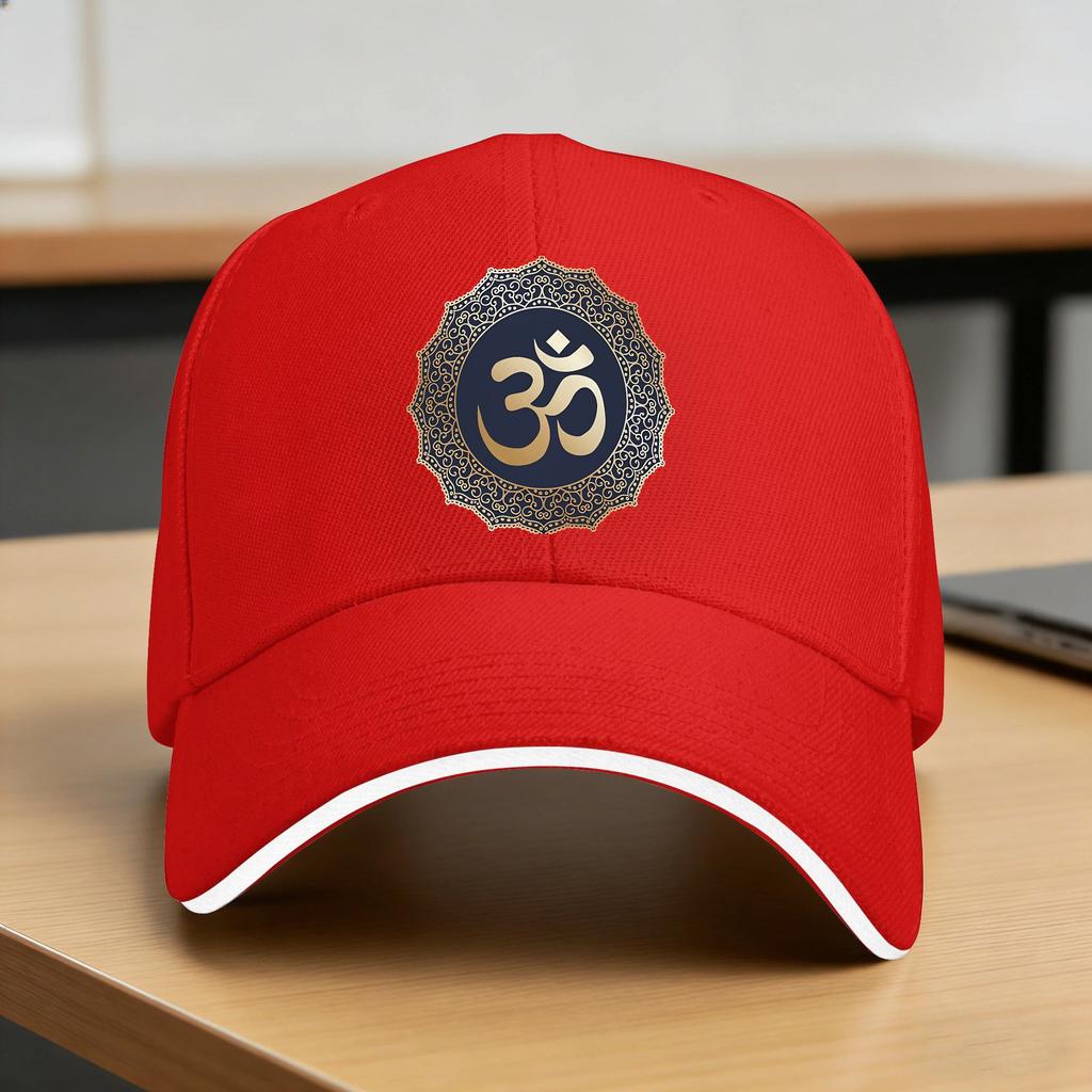 Gold Om Unisexdala Casual Baseball Cap Outdoor Sport Trucker Hat Summer Sunscreen UnisexTeens Street Style Baseball Caps