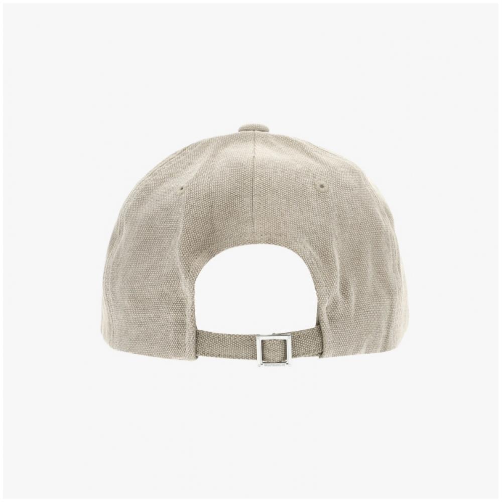 Wooyoungmi Oxford Denim Embroidery Logo Cap W253ac54
