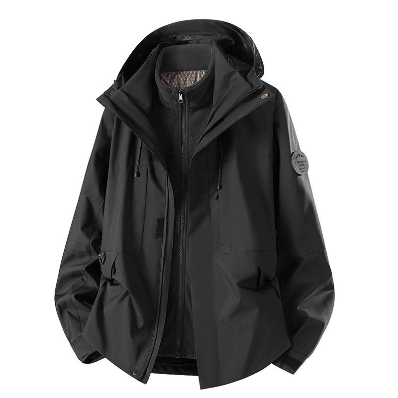 Camel Couples' Jackets, Outdoor Single-layer Windbreaker Jackets, Men's Thin Color-blocking Windproof Waterproof Jackets