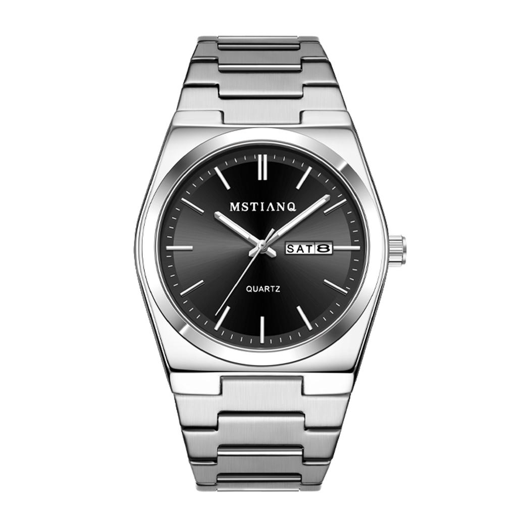 Simple Watch Men'S Fashion Non-Mechanical Quartz Watch Steel Belt Men'S Business Steel Belt Watch