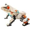 MOC Building Block Animal Simulation Mecha Frog Model Building Block Small Particle Assembly And Insertion Toy