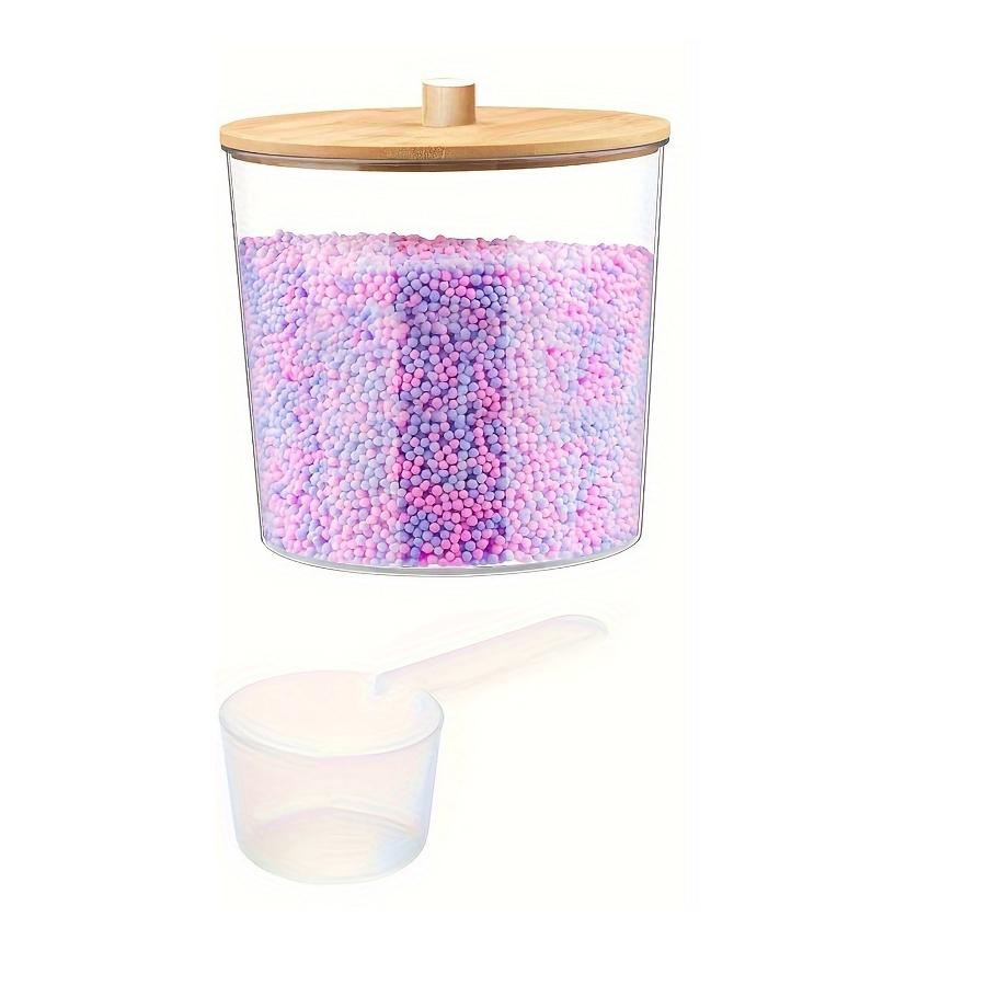 Laundry Room Organization and Storage Jars Large Capacity Acrylic Storage Box Laundry Detergent Pods Container with Spoon Clear