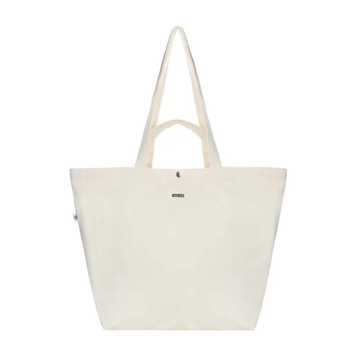 BUTTERFLY GRAPHIC CANVAS BAG_OATMEAL
