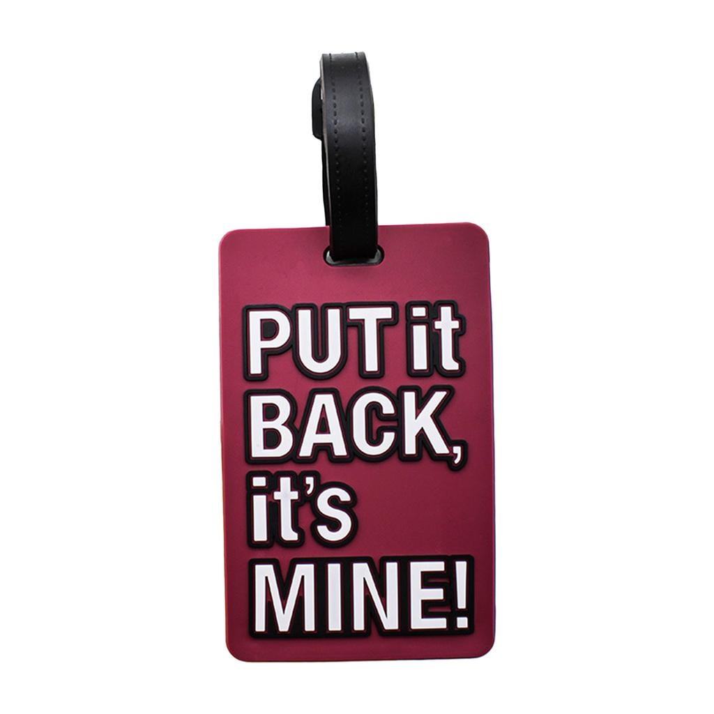 Luggage Tags with Name Address Tel Colorful Secure Travel Suitcase Bag Baggage Tags Labels