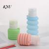 Leak Proof Travel Containers 50/110ML Collapsible Silicone Bottle for Toiletries, Leak-proof Bottles Size Container, Foldable Refillable Shampoo
