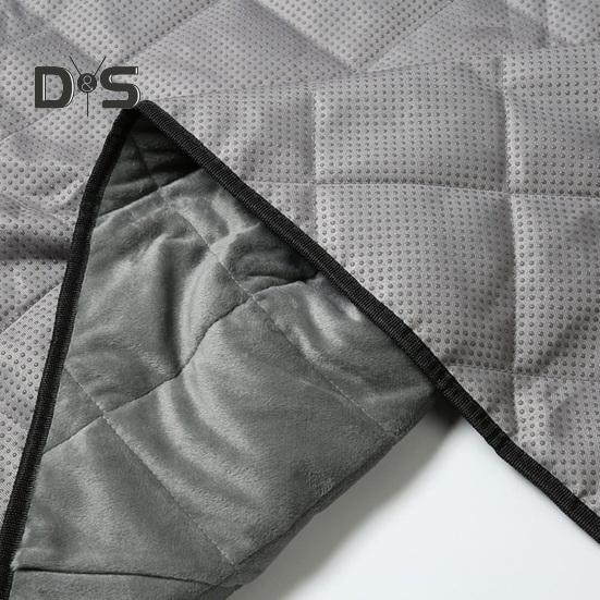 Golf Cart Seat Cover Soft Velvet Surface Golf Cart Seat Towel Blanket with Non-Slip Bottom for Most Club Car Cart Accessory