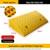 Outdoor Plastic Car Step Ramp for Door Sills and Stairs