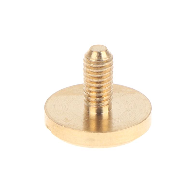 10Pcs Solid Brass Binding Chicago Screws Belt Screw Nail Stud Rivets For Photo Album Leather Craft Belt Wallet Fasteners