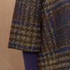 MAXZA Check Buckle Cape Jacket Zc01qj600on