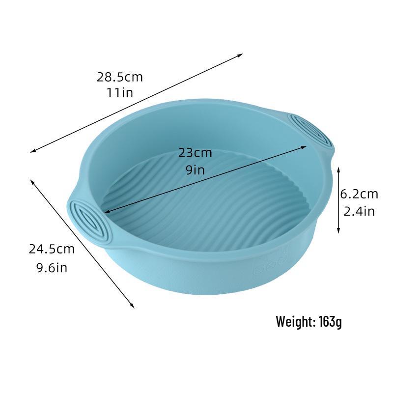10-Inch Food Grade Silicone Chiffon Cake Mold - Easy Release Baking Tool