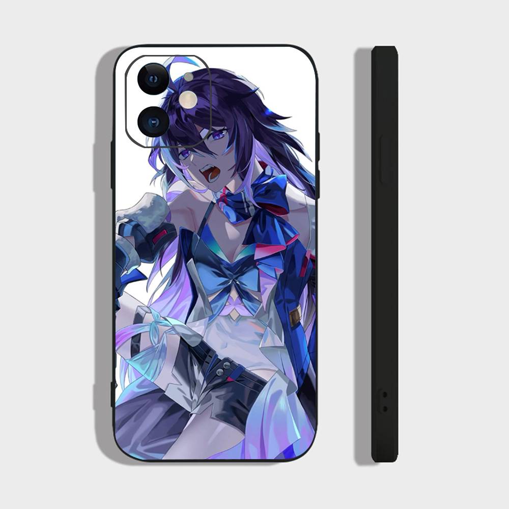 Seele Animated Game Honkai Star Rail Phone Case For IPhone 17 Air 16 15 14 13 Pro Max 11 12 Black Silicone Cover