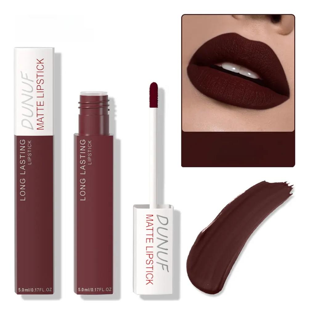 Dunuf Waterproof Matte Lip Gloss, Long Lasting