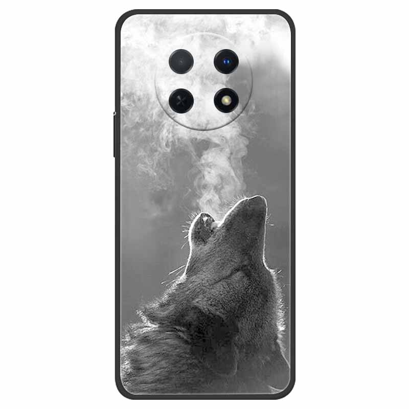Für Huawei nova Y91 Hülle Weiches TPU Silikon Niedliche Katzen Abdeckung für Huawei Nova Y 91 STG-LX1 Handyhüllen NovaY91 Coole Fundas Coques