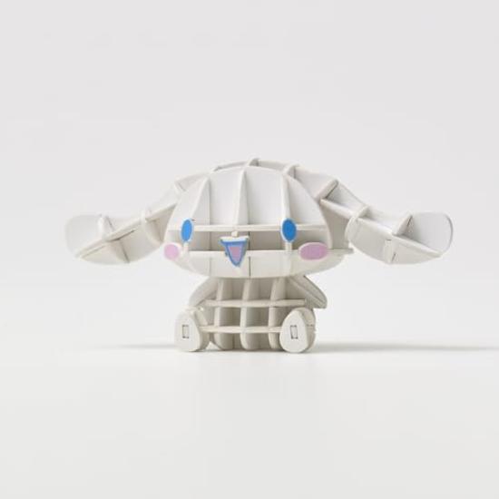 si-gu-mi PLUS Sanrio Cinnamoroll - 3D Paper Puzzle DIY Craft Kit for Kids and Adults - Educational Toy for Boys and Girls - 3D Artwork and a Great